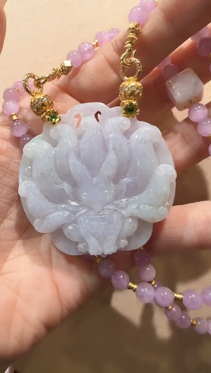 【闪购商品】翡翠颈饰未镶嵌国风