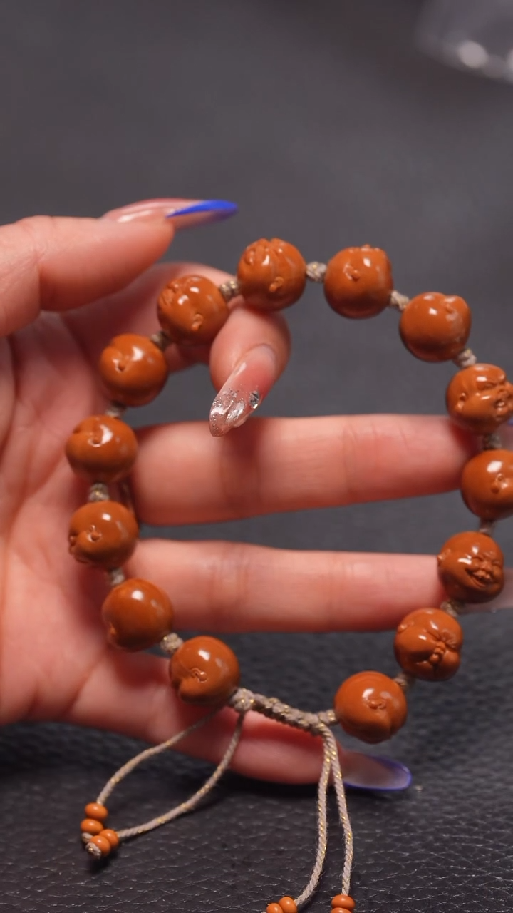 手串橄榄核1.3+/小光面人生百态