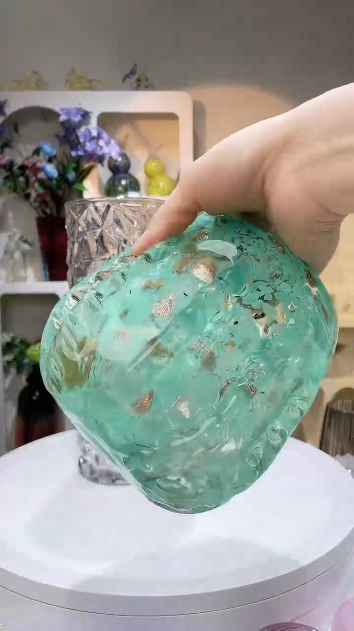 【闪购商品】琉璃微瑕琉璃花瓶