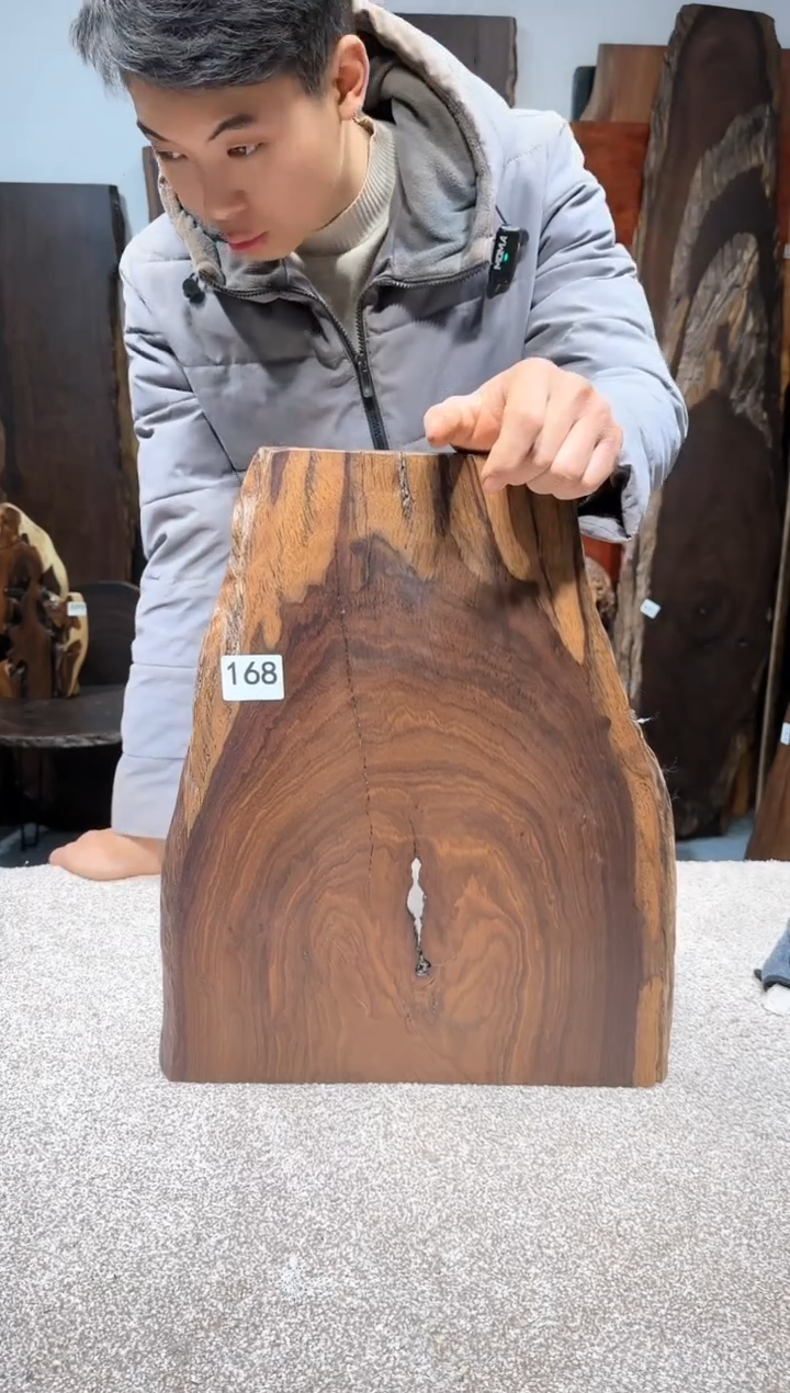 【闪购商品】风车木（黑檀木）尺寸45*36*2.2编号168