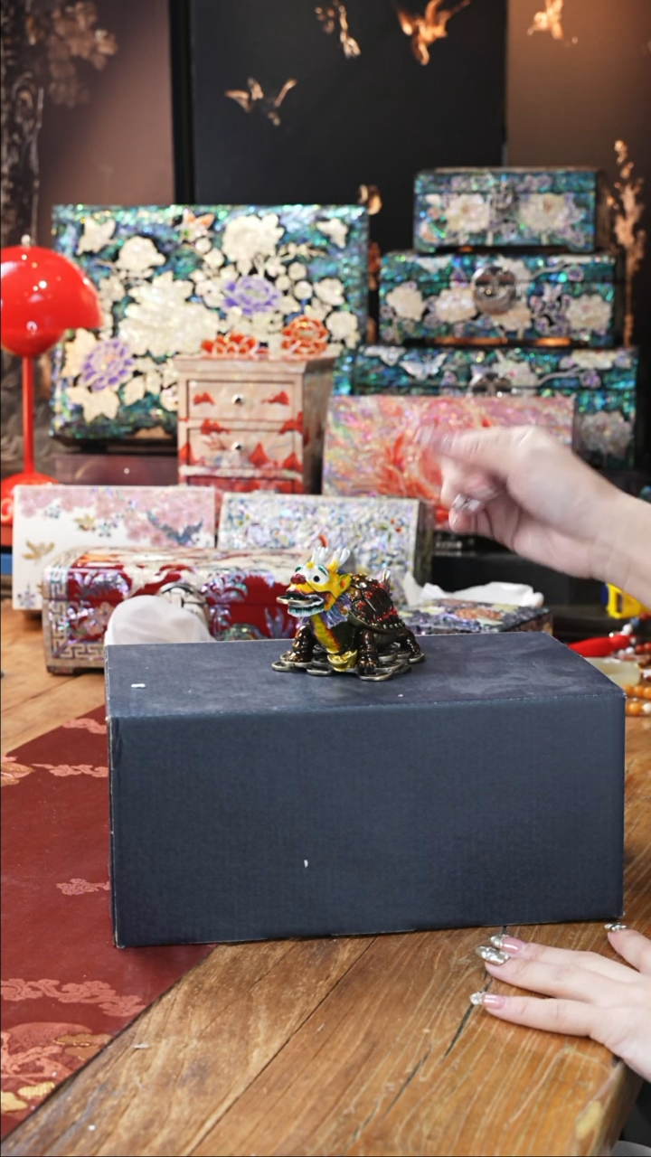 【闪购商品】瓷片豆包儿推荐饰品摆件