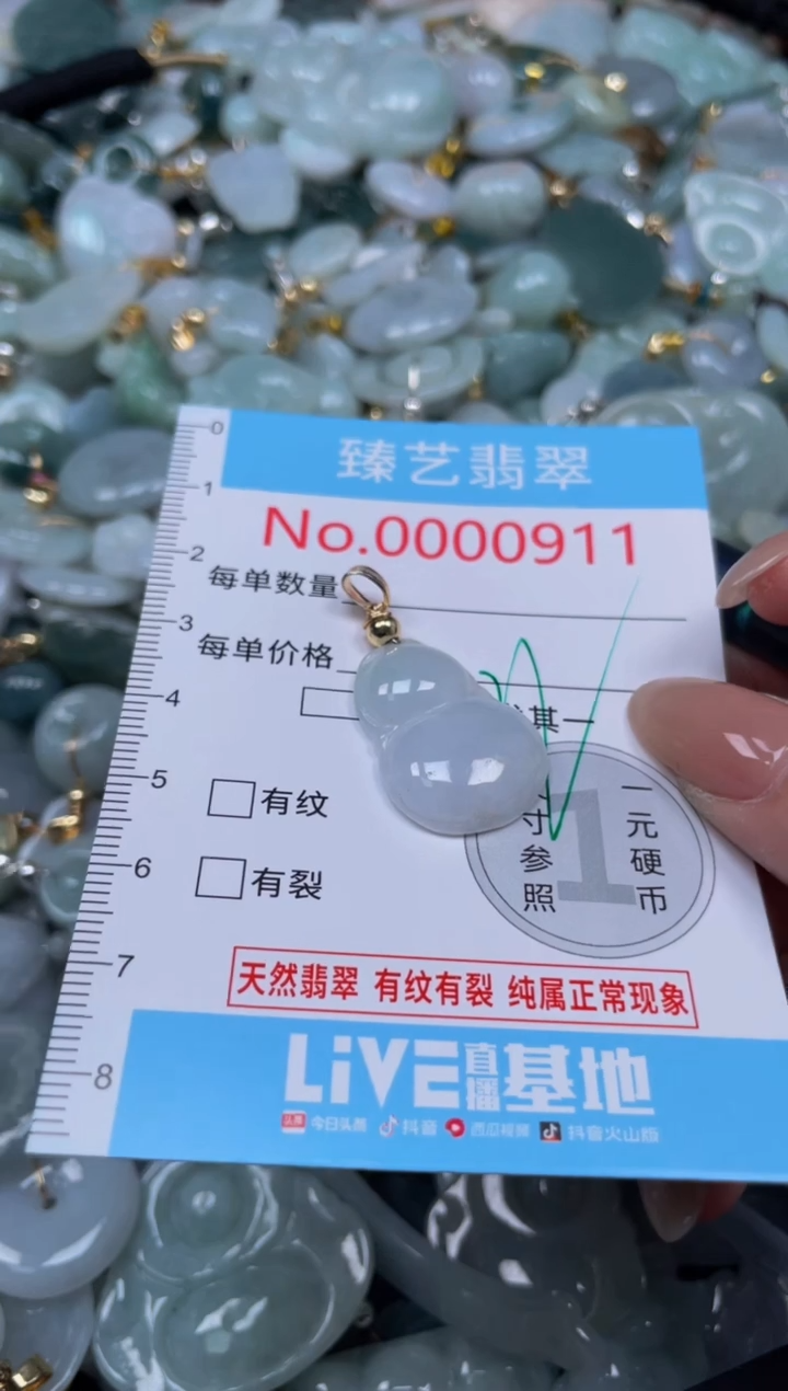 颈饰未镶嵌翡翠911