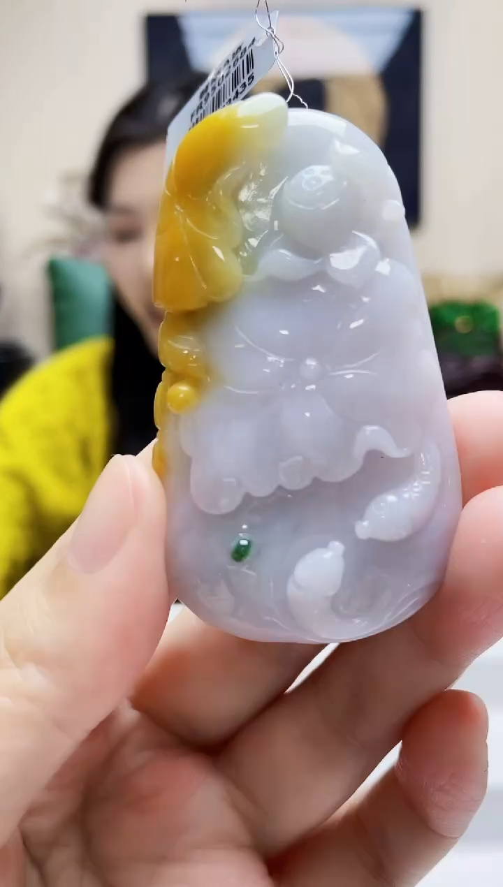 未镶嵌定制翡翠吊坠132