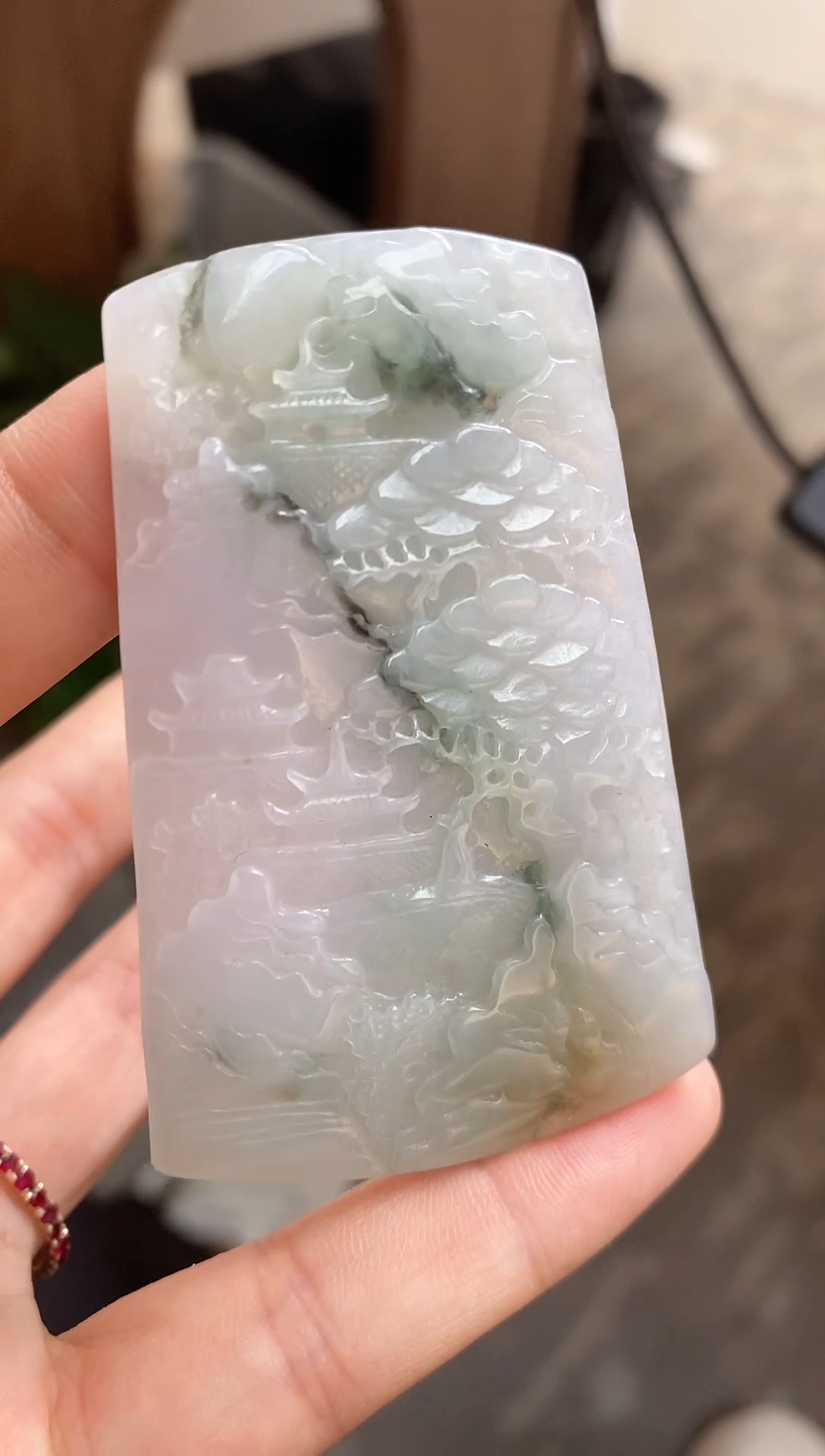 【闪购商品】翡翠颈饰未镶嵌天然A货翡翠