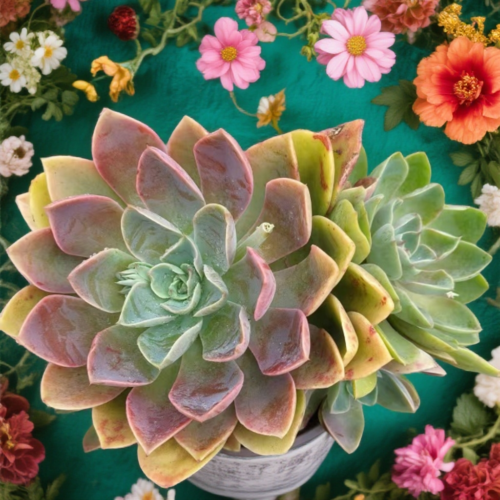 波妞琼斯多款多肉植物适合阳台栽种