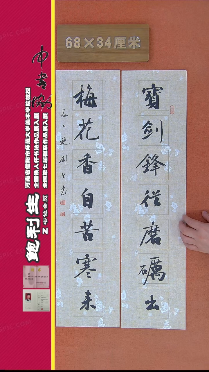 【闪购商品】183鲍利生书法作品精品