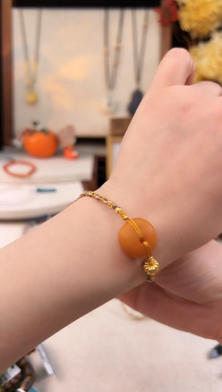 【闪购商品】琥珀手饰未镶嵌@@A921J016262