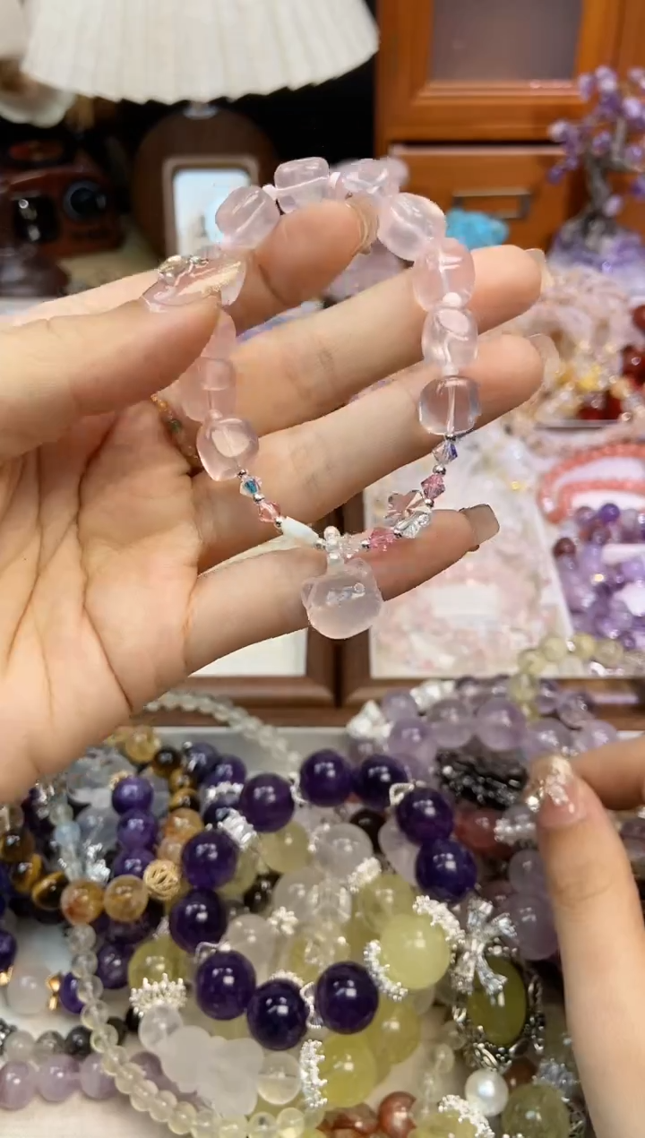 【闪购商品】水晶手链银S925镶嵌1228手串