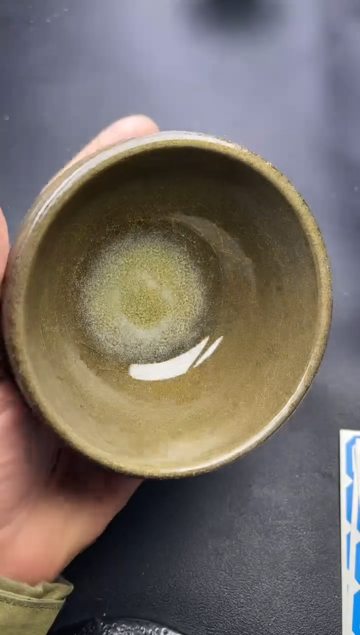 【闪购商品】茶盏7（微瑕）叶紫建盏叶紫