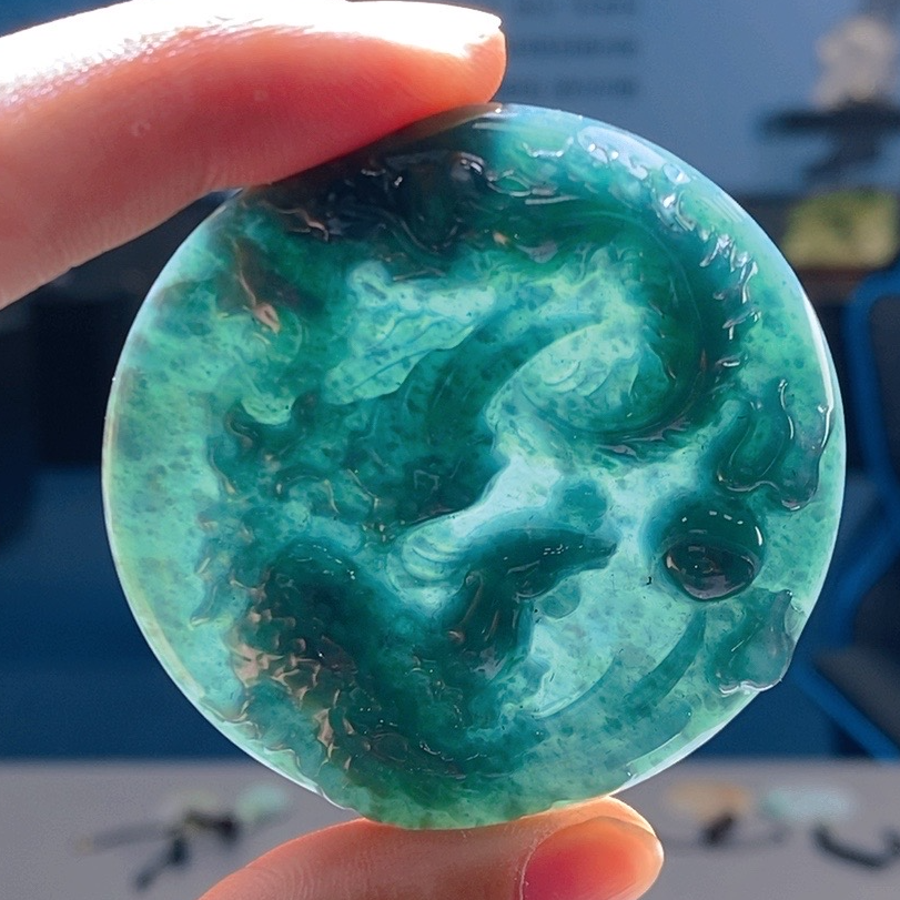 天然翡翠A货LL凤牌15-GSMH3