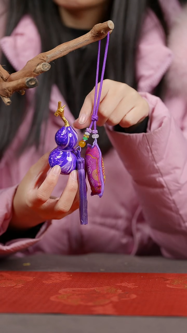 【闪购商品】1930号葫芦摆件车挂手持