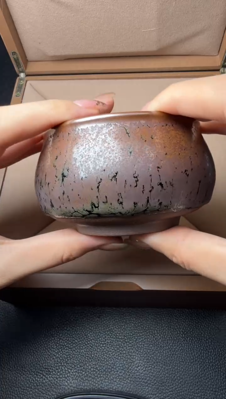 茶盏黄长发古色多彩91