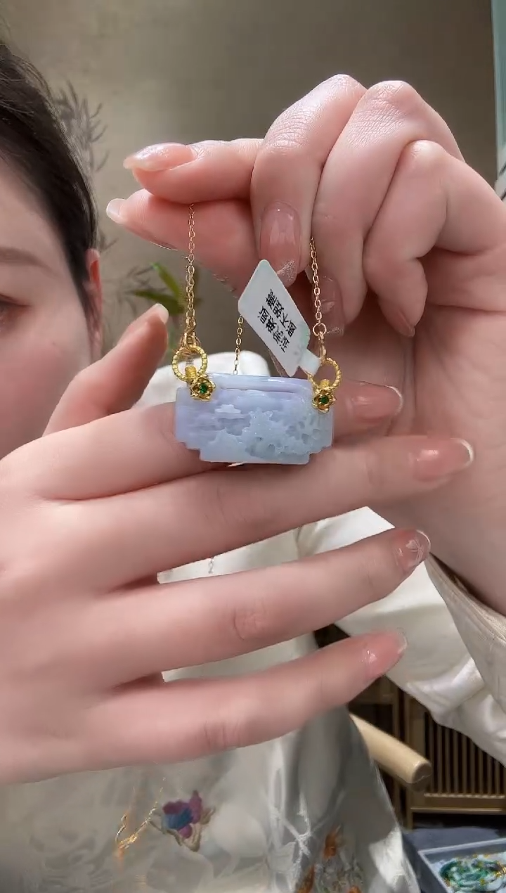 【闪购商品】翡翠颈饰未镶嵌吊坠