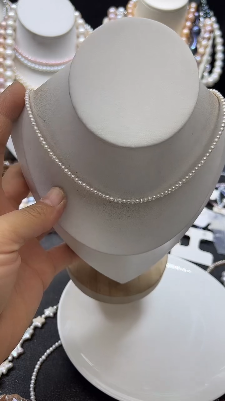 颈饰未镶嵌淡水珍珠多人2-3mm