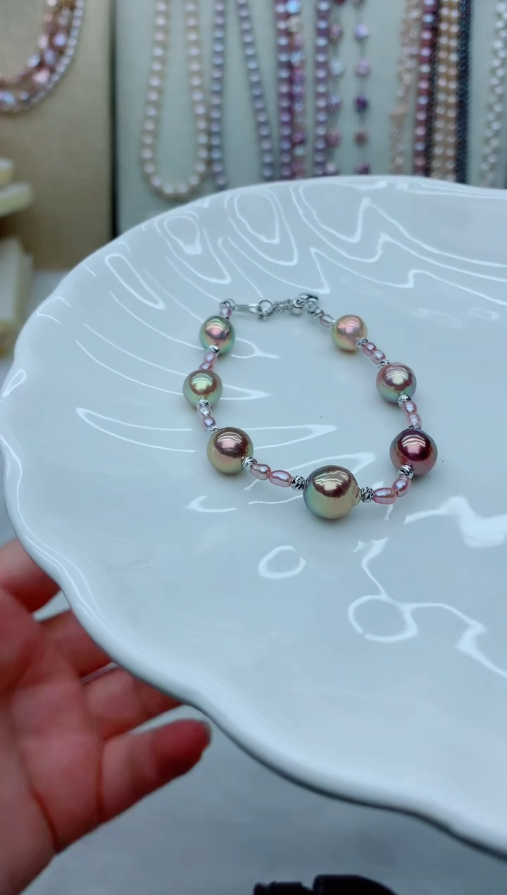 颈饰未镶嵌淡水珍珠多样性发其一【非无瑕】