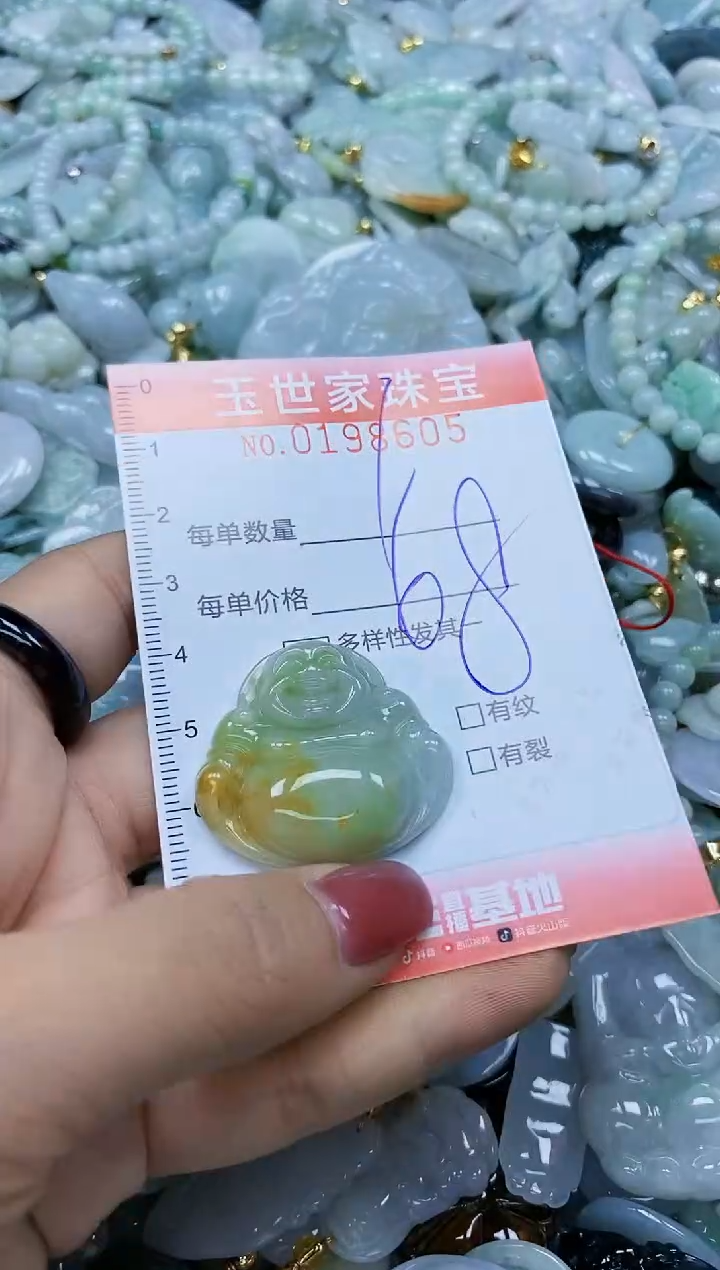 【闪购商品】翡翠颈饰未镶嵌闪购0198605