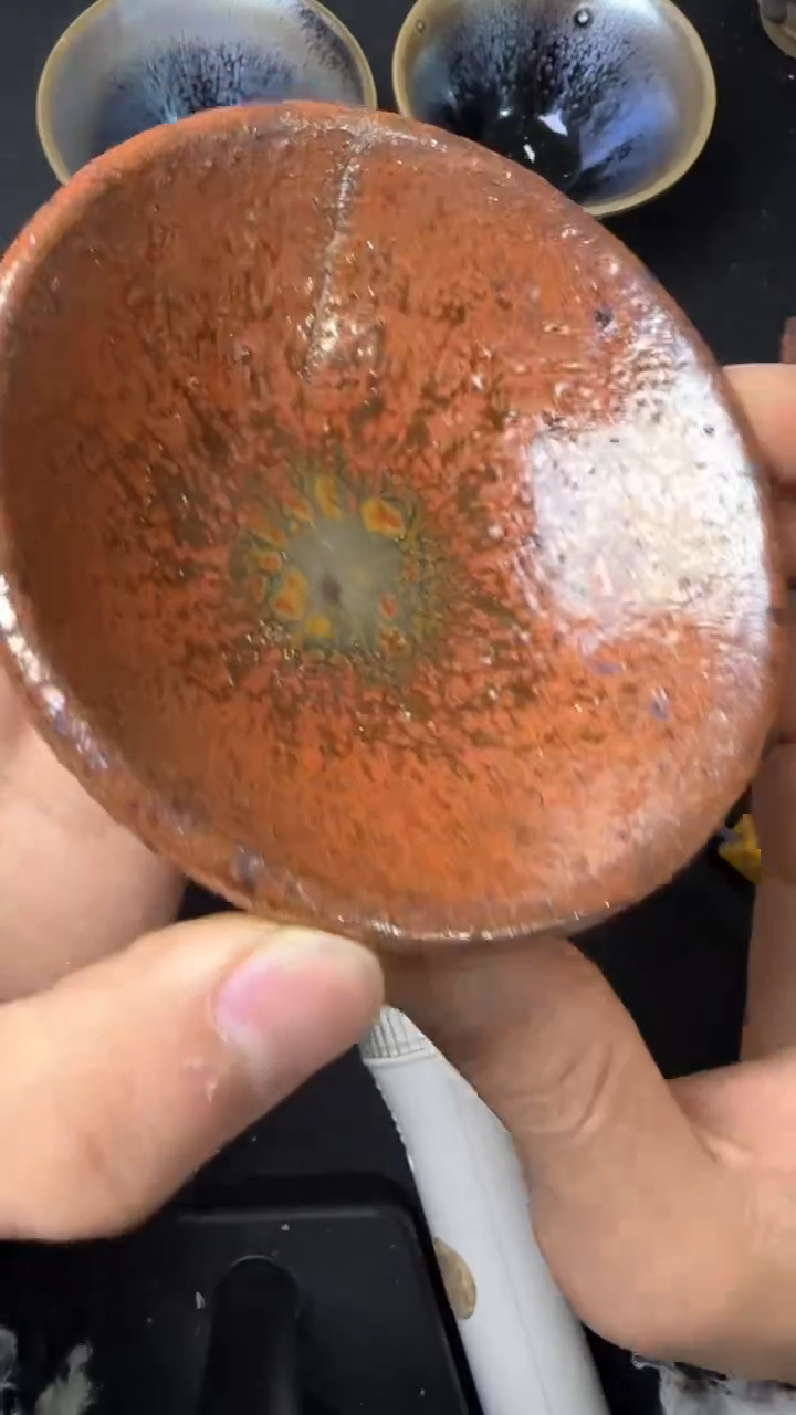 【闪购商品】茶盏建窑建盏微瑕茶器65