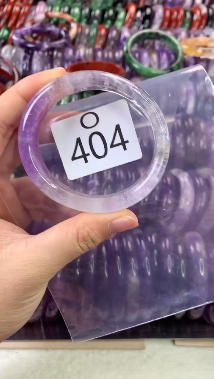 【闪购商品】水晶水晶手镯O水晶手镯O未镶嵌404-54