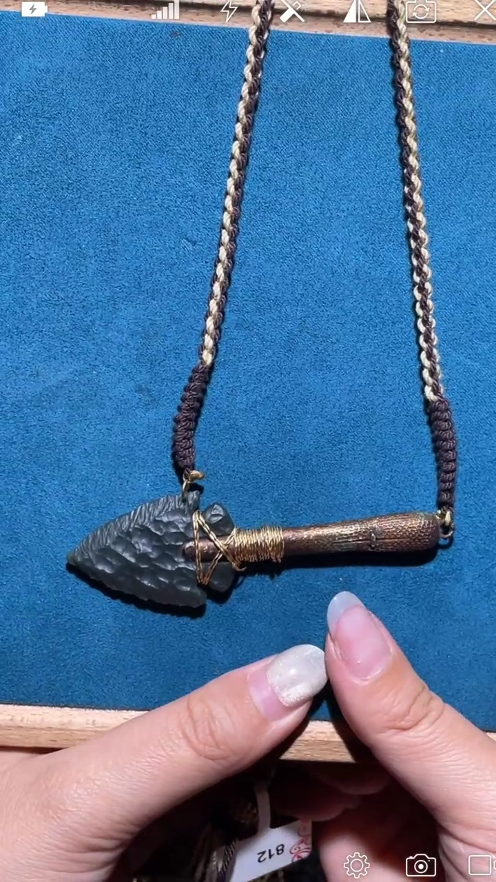 【闪购商品】定制和田玉BH812 箭头 吊坠