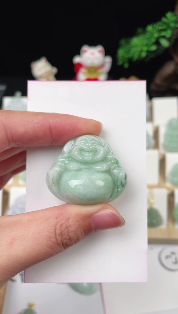 【闪购商品】翡翠颈饰未镶嵌佛公