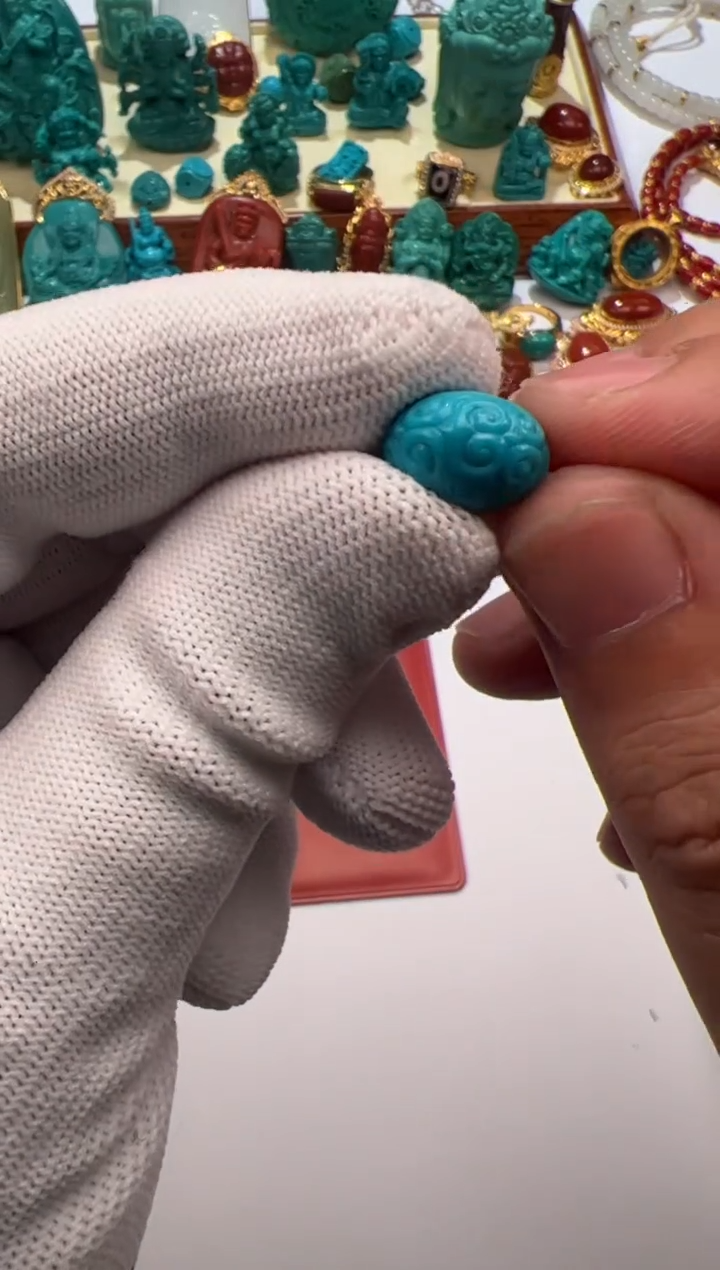 未镶嵌绿松石配饰前***～配饰多样性发货证书