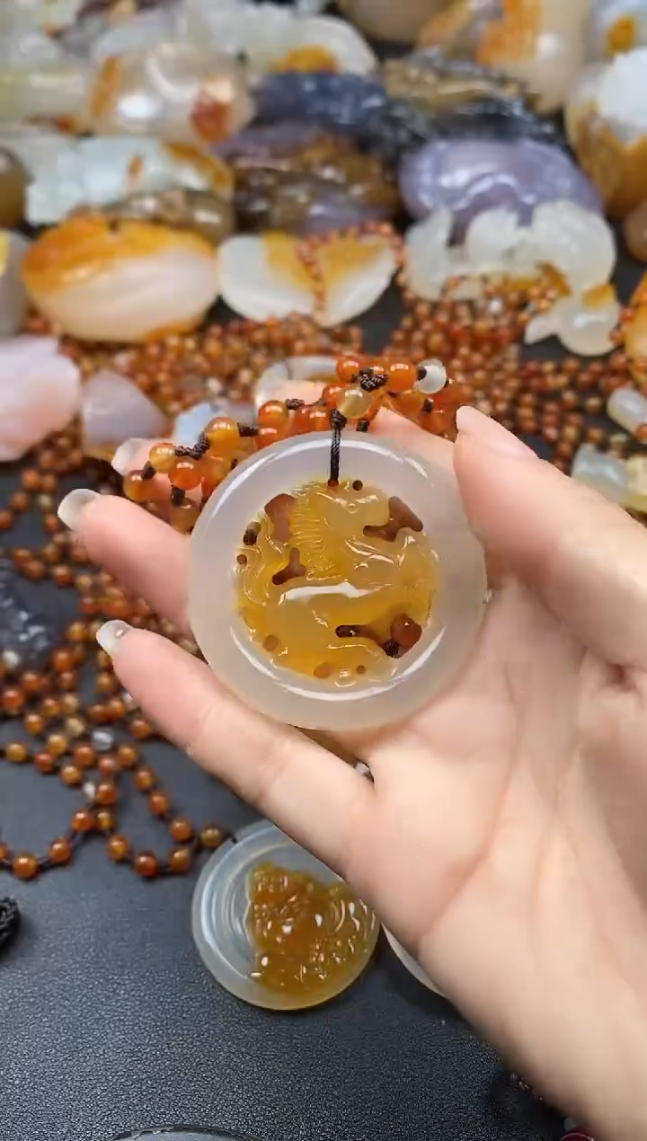 未镶嵌1玛瑙/玉髓高*ll