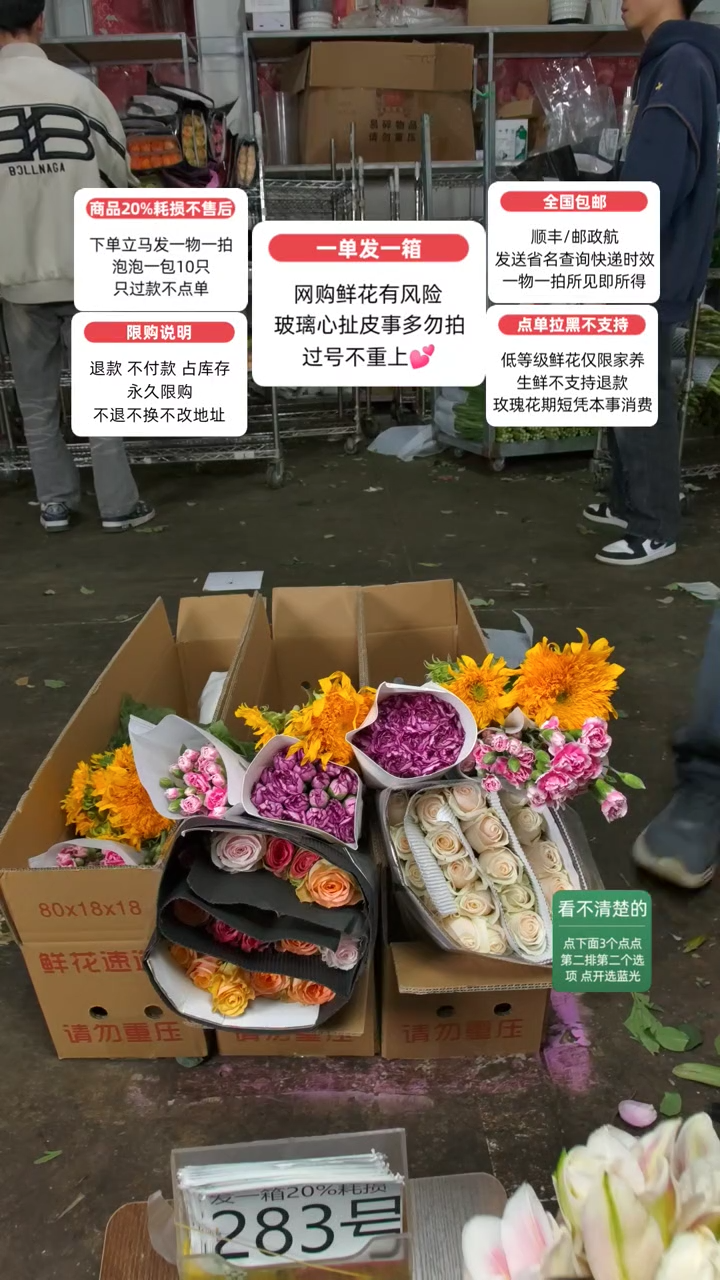 20%耗损发一箱❤号283