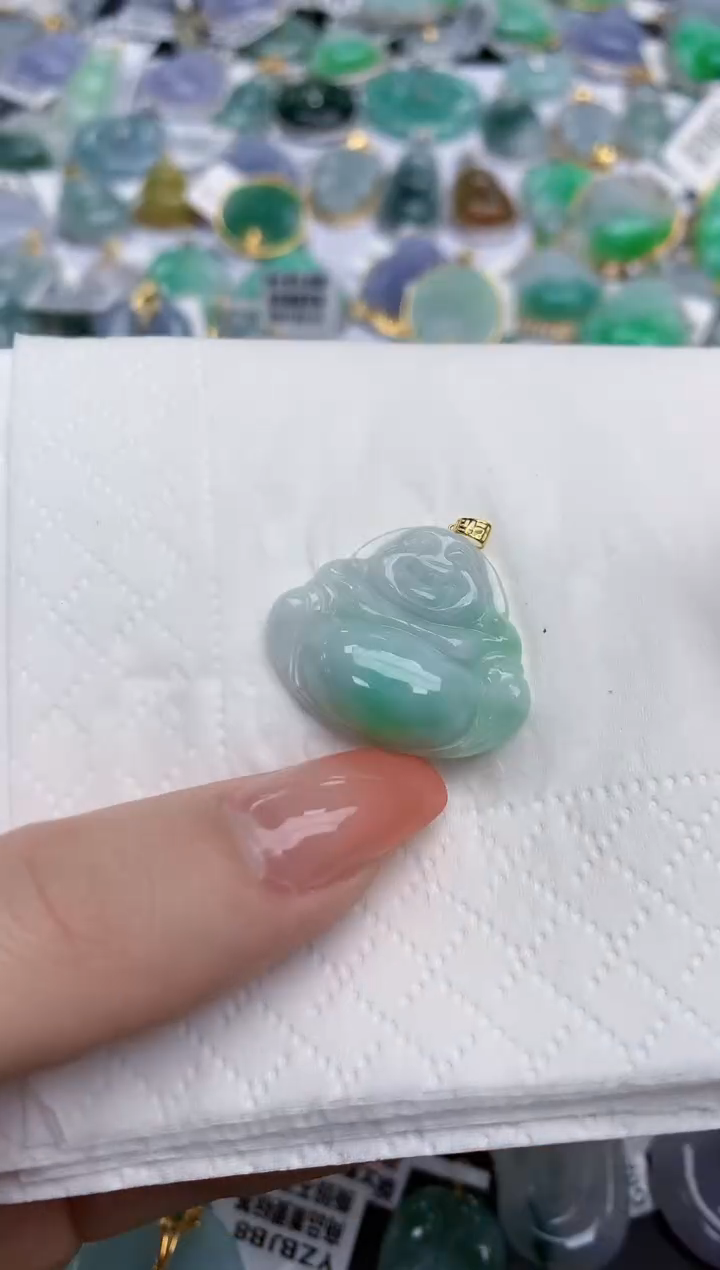 【闪购商品】翡翠颈饰未镶嵌天然缅甸翡翠A货