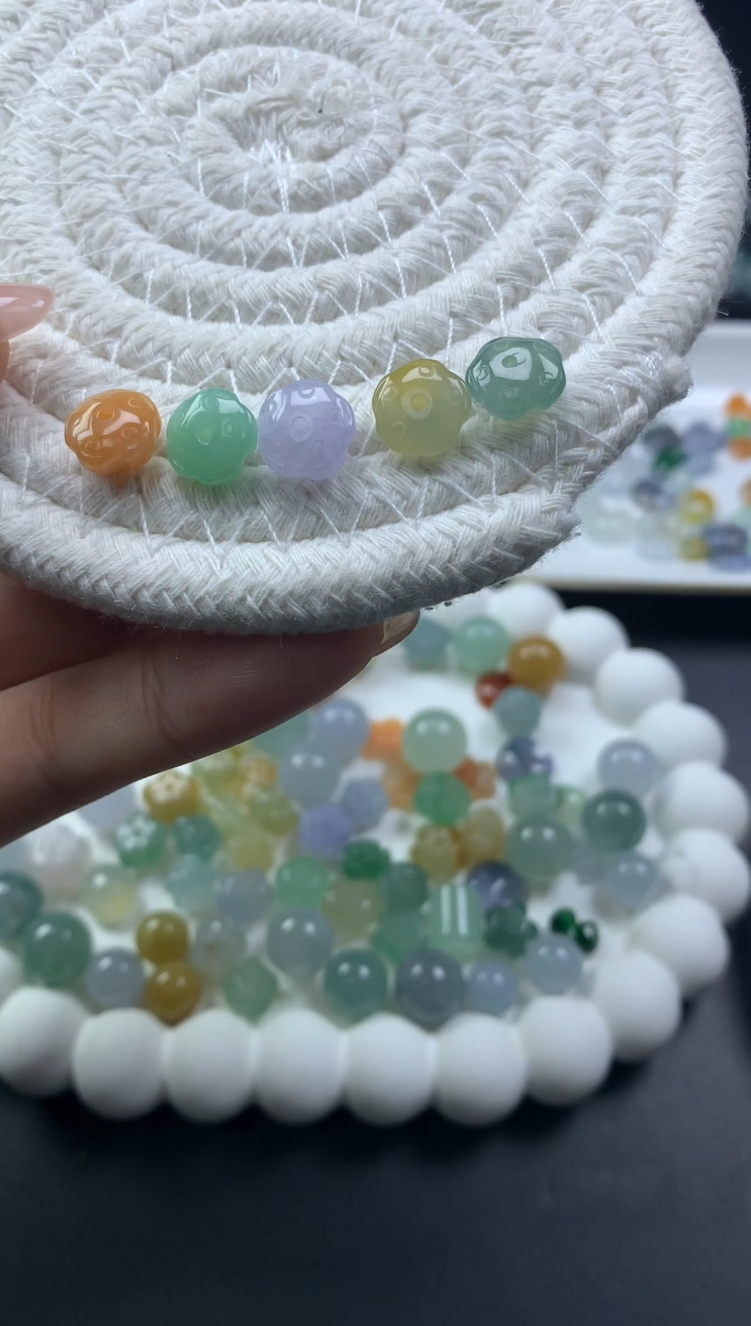 【闪购商品】定制翡翠未镶嵌珠子      