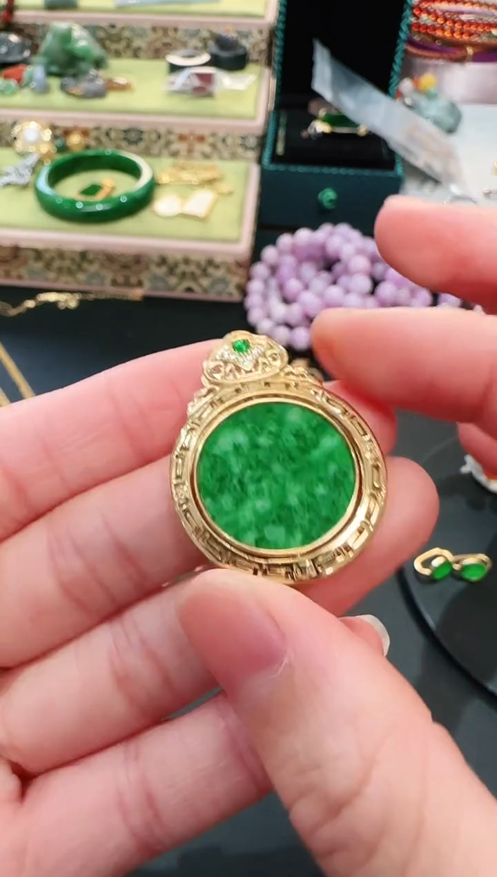 【闪购商品】翡翠颈饰未镶嵌吊坠