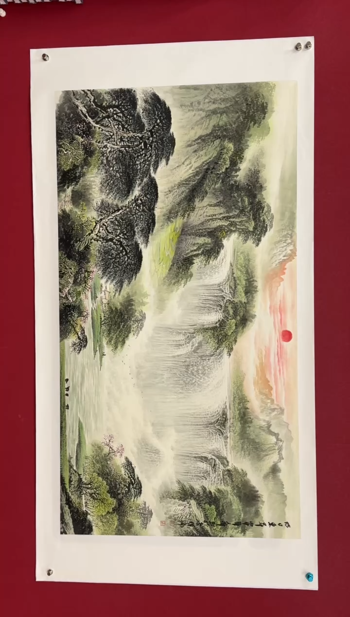 【闪购商品】国画国画绘画山水花鸟