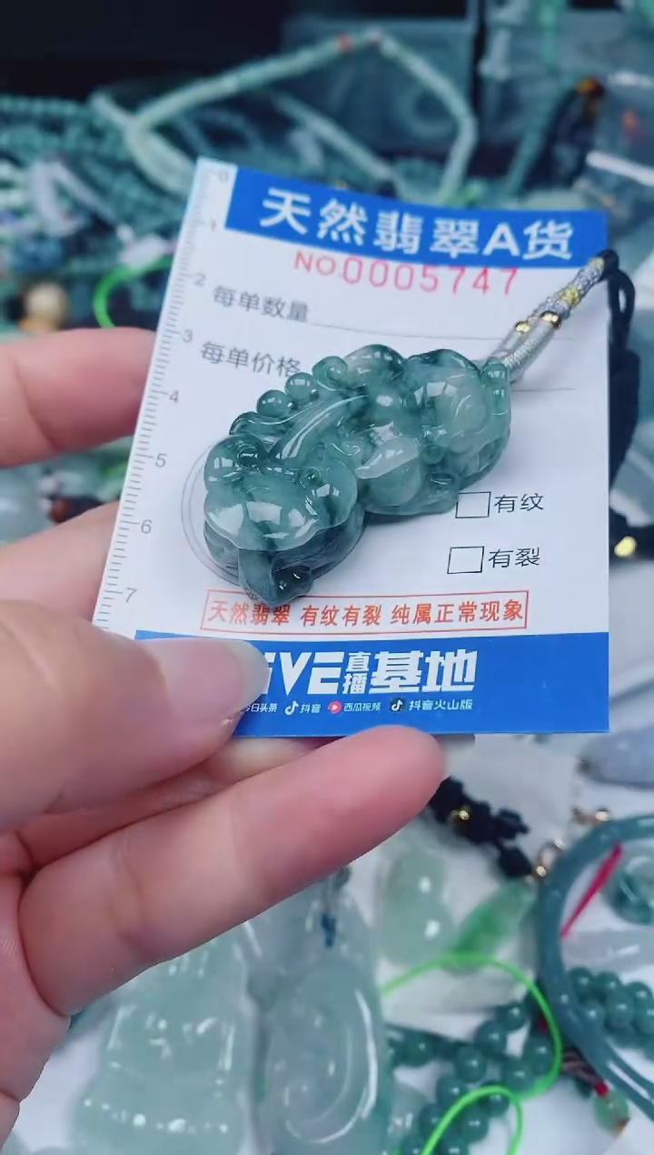 颈饰未镶嵌翡翠00005747