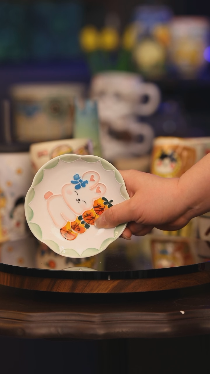 【闪购商品】摆件景德镇釉下彩绘设计师款式陶瓷