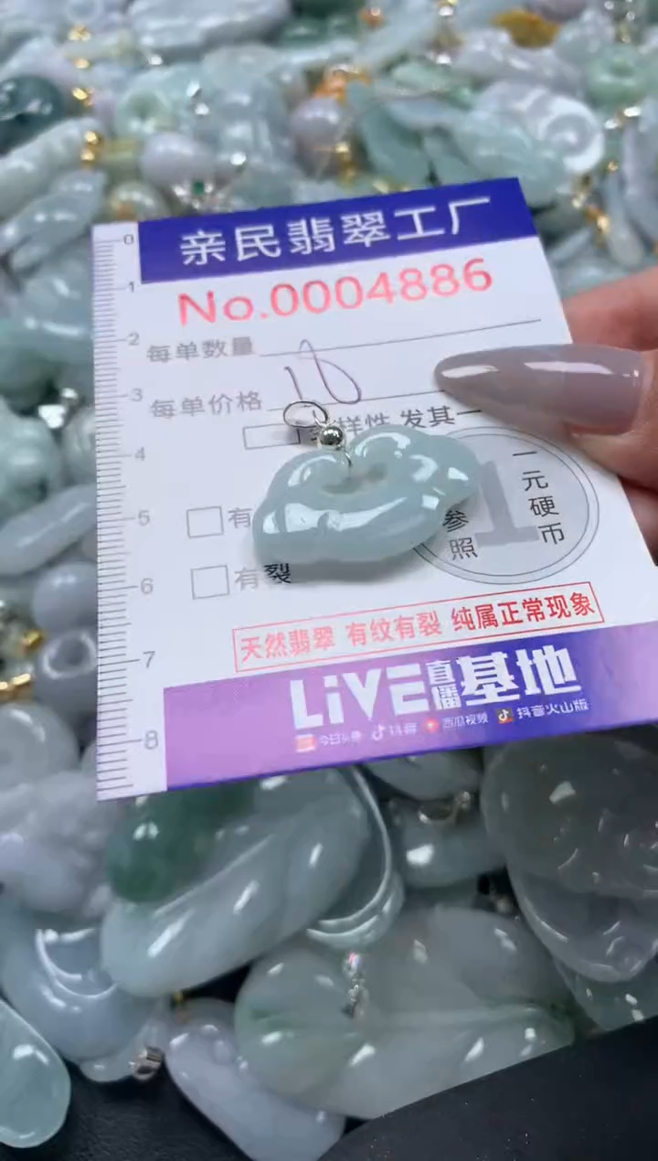 颈饰未镶嵌翡翠4886