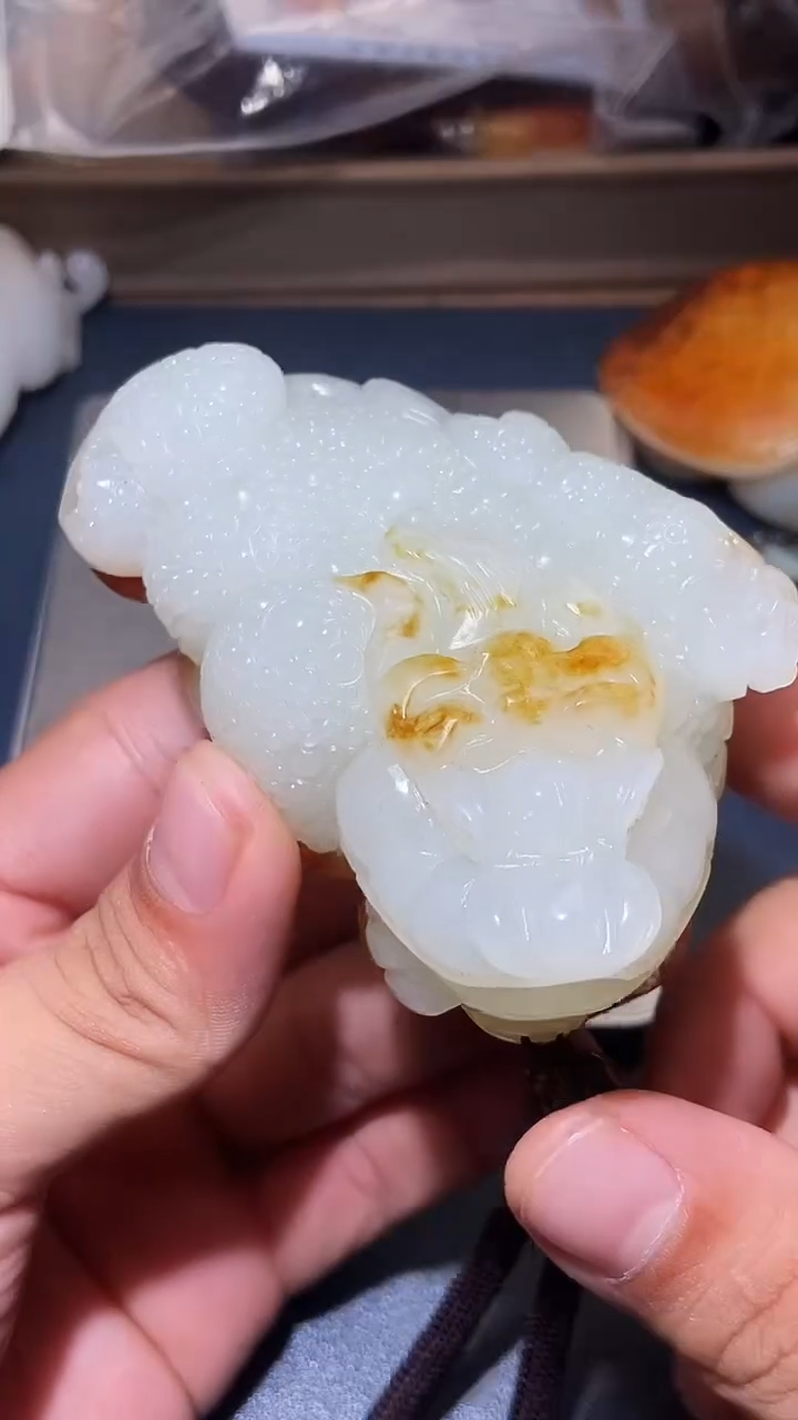 和田玉未镶嵌颈饰HX