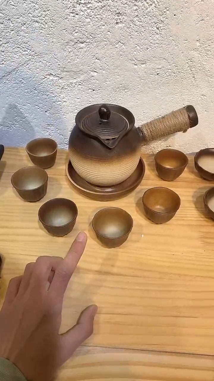 【闪购商品】700ml圆满+陶瓷盖+壶承+6莲花