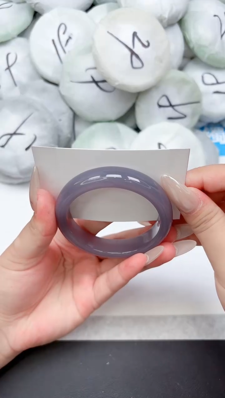 未镶嵌手镯石英质玉19-58