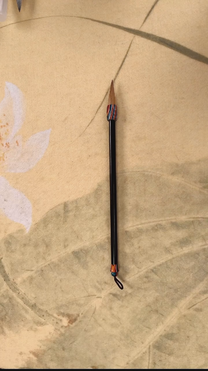 黑檀花斗狼毫出锋3.3