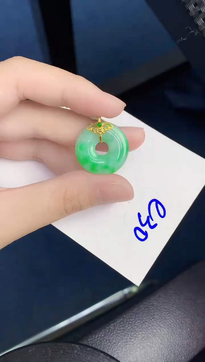 【闪购商品】翡翠18K金镶嵌颈饰000000000
