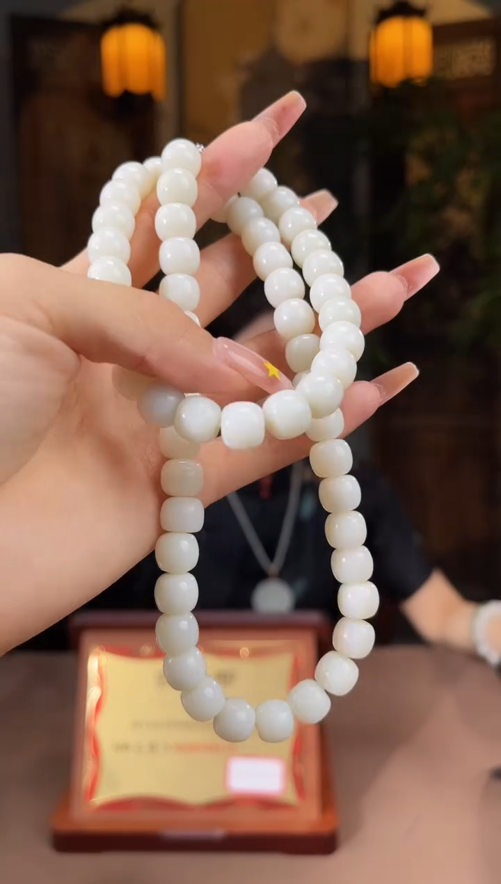 和田玉未镶嵌颈饰S266