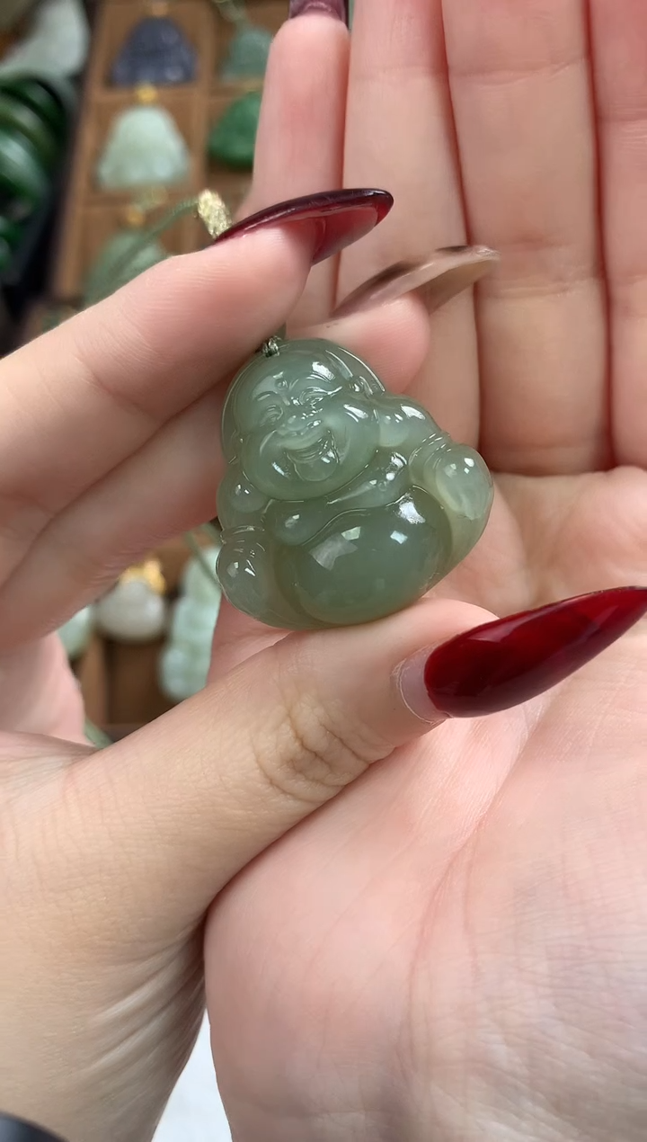 【闪购商品】和田玉颈饰未镶嵌吊坠30mm