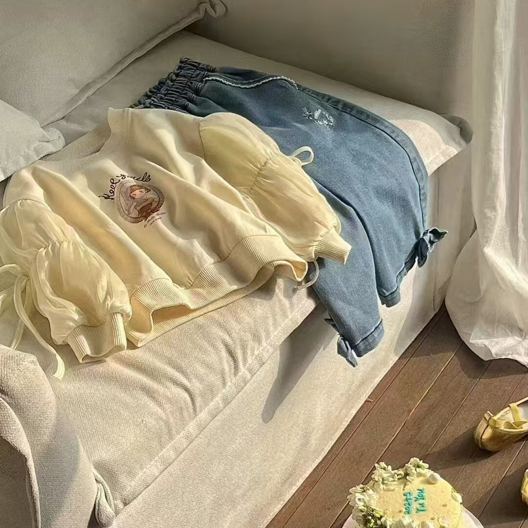 4040粉色紫色加绒打底衫秋冬卫衣套头女童长袖时尚洋气