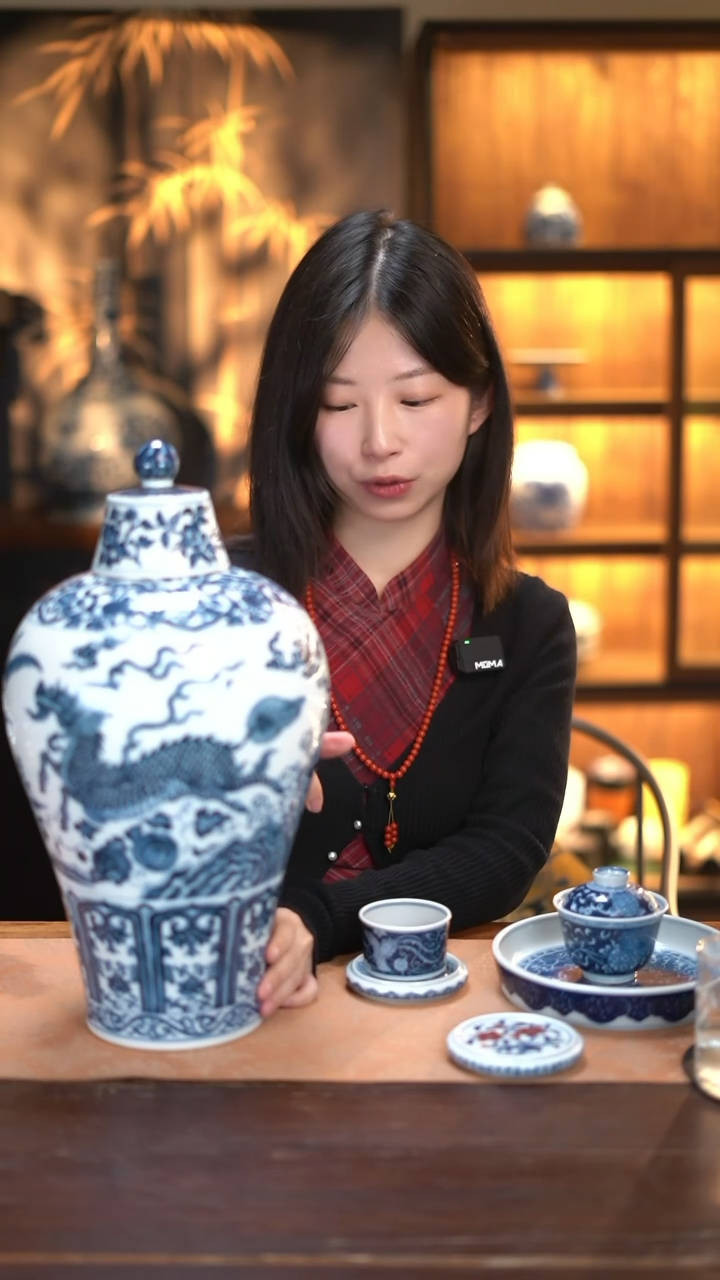 【闪购商品】快雪时晴麒麟大梅瓶