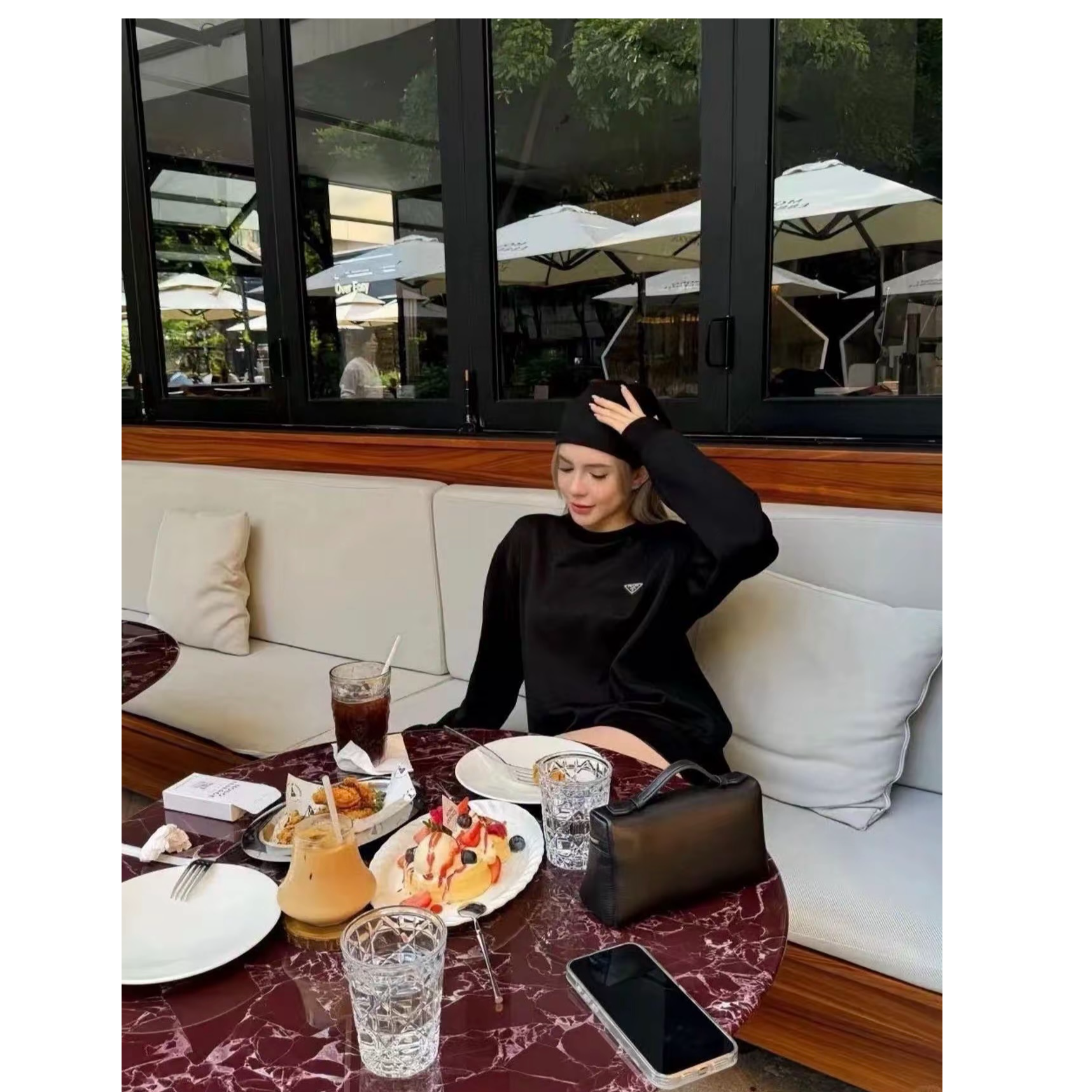 冬季新款情侣男士卫衣户外休闲圆领