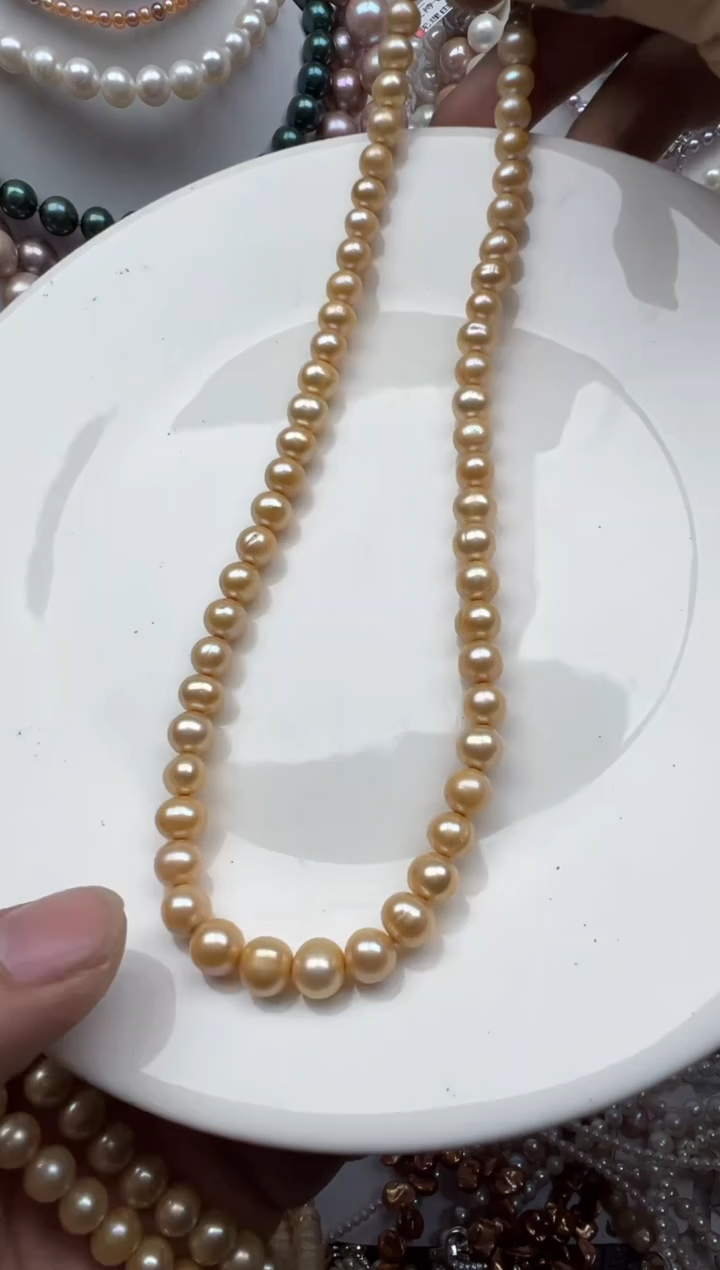【闪购商品】淡水珍珠颈饰未镶嵌1