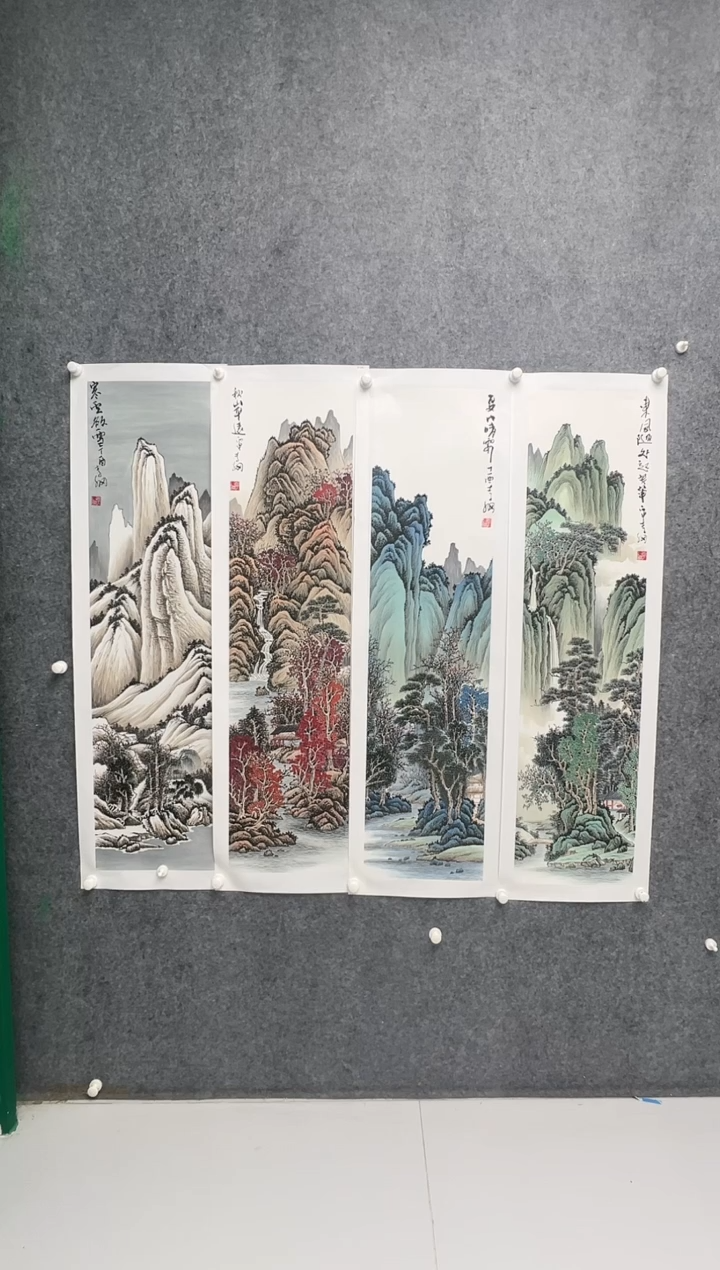 【闪购商品】绘画李纲-16平尺-山水国画