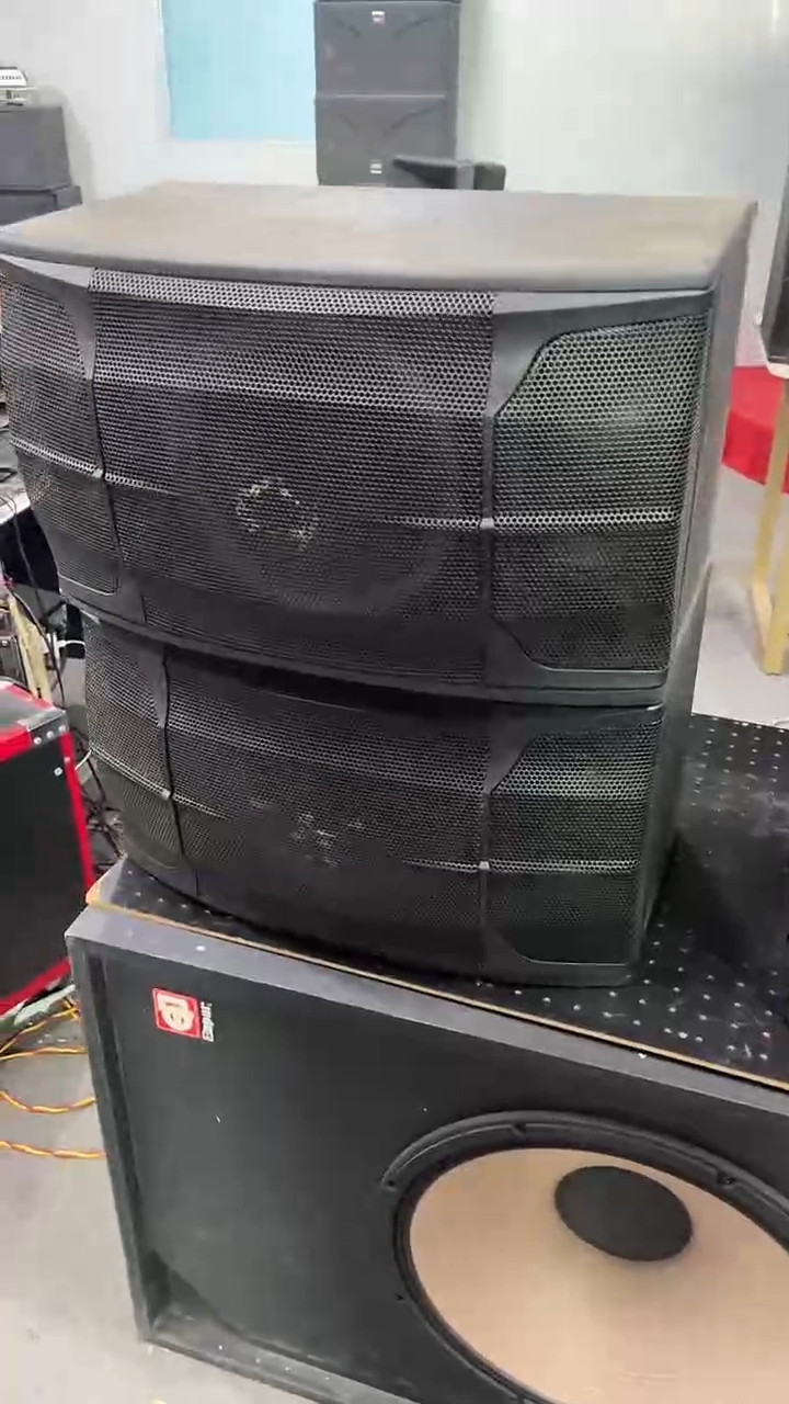 不包邮 10寸卡包音响  KTV音箱一对   运费到付