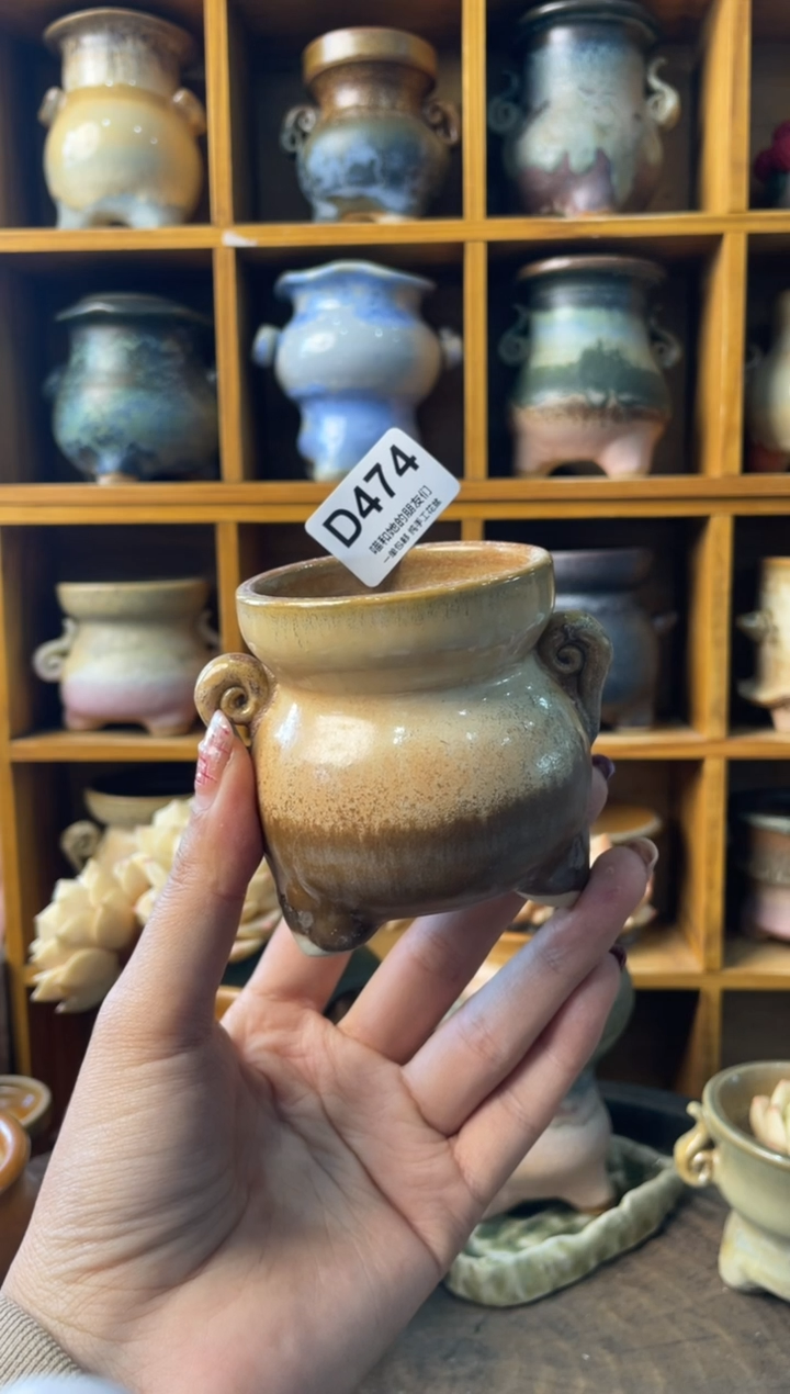 474内口5【喵喵推荐手工盆】