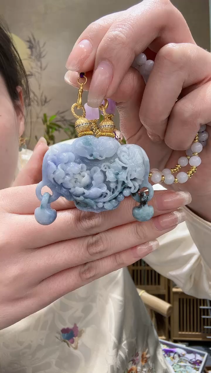 【闪购商品】翡翠颈饰未镶嵌吊坠