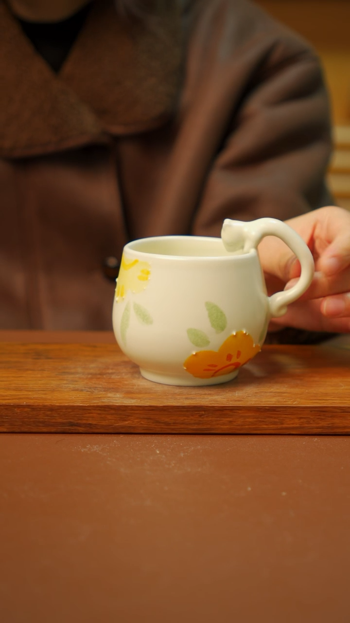 瓷片景德镇手工手绘釉下彩瓷器